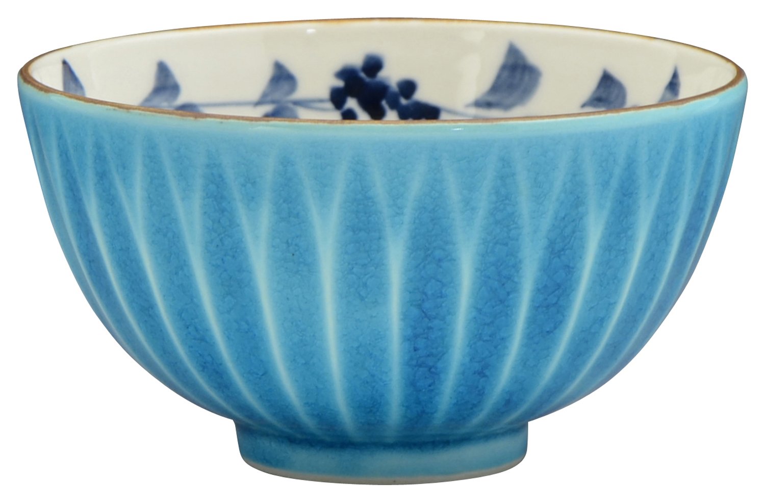 Amazon｜京焼 清水焼 陶あん窯 飯碗 大 交趾唐草 KTA464-01｜飯碗